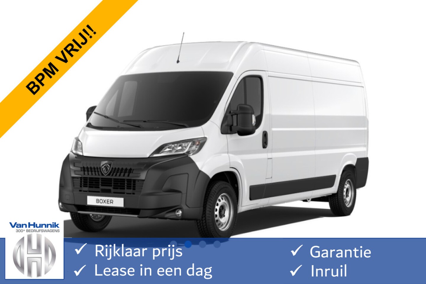 Peugeot Boxer - 35+ Heavy 2.2HDI 180PK EAT8 Automaat L3H2 BPM VRIJ!! 10" Navi, Clima,. Cam, 270º Deur!! NR - AutoWereld.nl