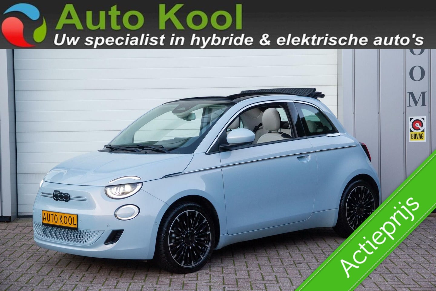 Fiat 500 - Cabrio La Prima 42 kWh Leder/Vol opties - AutoWereld.nl