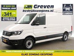 Volkswagen Crafter - 35 2.0 TDI L3H2 141PK 3000KG Trekgew. Airco Camera Carplay Cruise Imperiaal PDC Navi Trekh