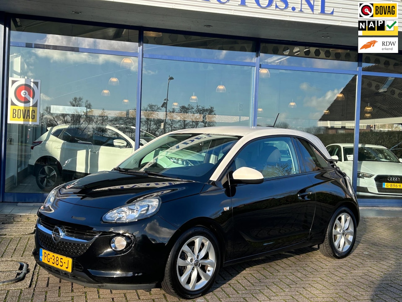 Opel ADAM - 1.0 Turbo Jam Favourite Airco Cruise Park.Sens DAB Audio NAP NL-Auto Dealeronderhouden! - AutoWereld.nl