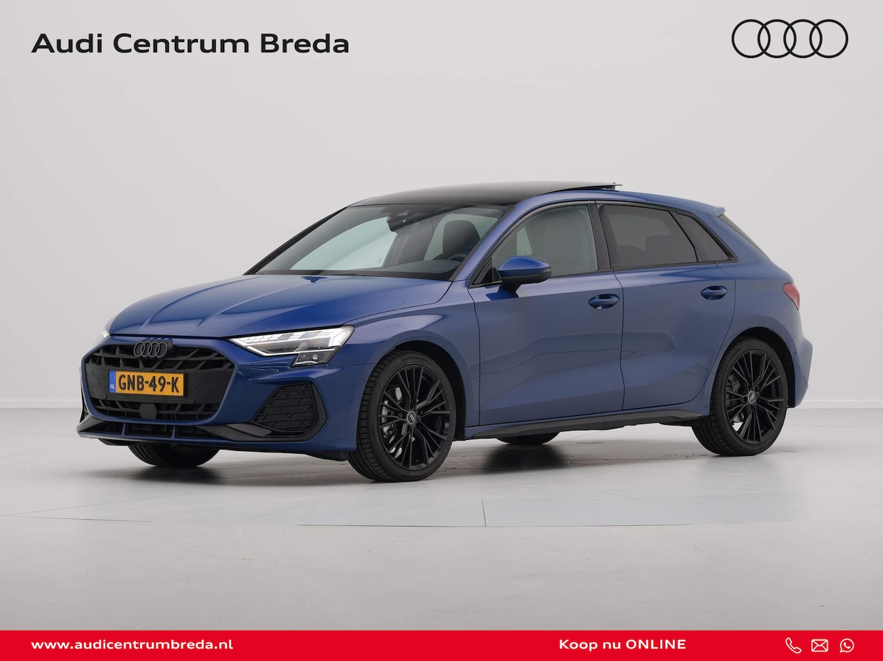 Audi A3 Sportback - 35 TFSI S edition Panodak ACC Keyless Audi sound - AutoWereld.nl