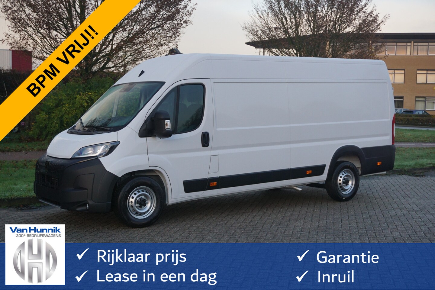 Peugeot Boxer - Heavy 2.2HDI L4H2 180PK EAT8 Automaat BPM VRIJ!! Cruise, Airco, 3.0T Trekgewicht!! Nr. 585 - AutoWereld.nl