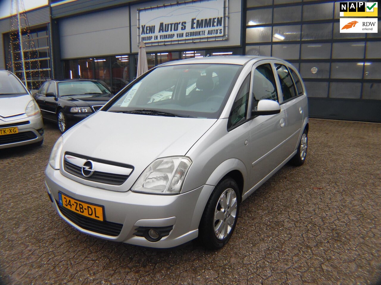 Opel Meriva - 1.6-16V Temptation|Nw.APK|Airco|LM Velgen|Stoelverwarming!! - AutoWereld.nl