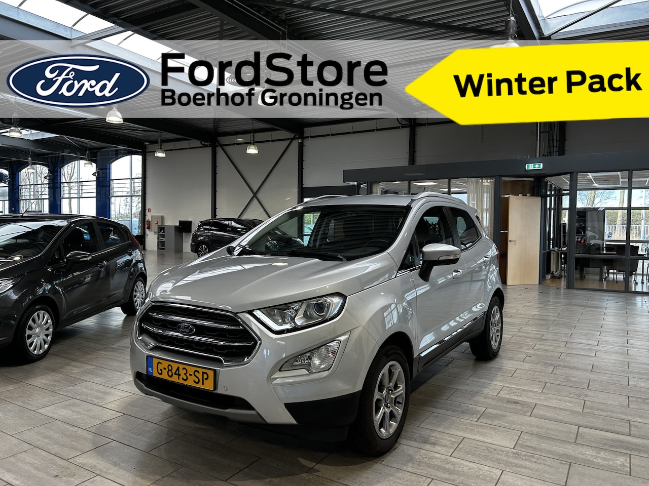 Ford EcoSport - EcoBoost 125pk Titanium | Winter pack | B&O | Dodehoek det. | Keyless | B&O Audio | 16" LM - AutoWereld.nl