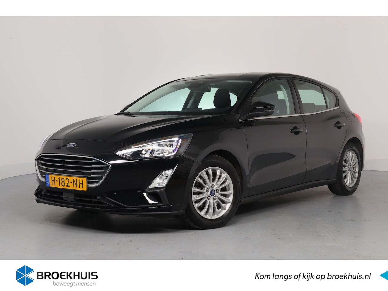 Ford Focus - 1.0 EcoBoost Titanium Business | Adaptive Cruise | Climate Control | Navigatie | Led | Par - AutoWereld.nl