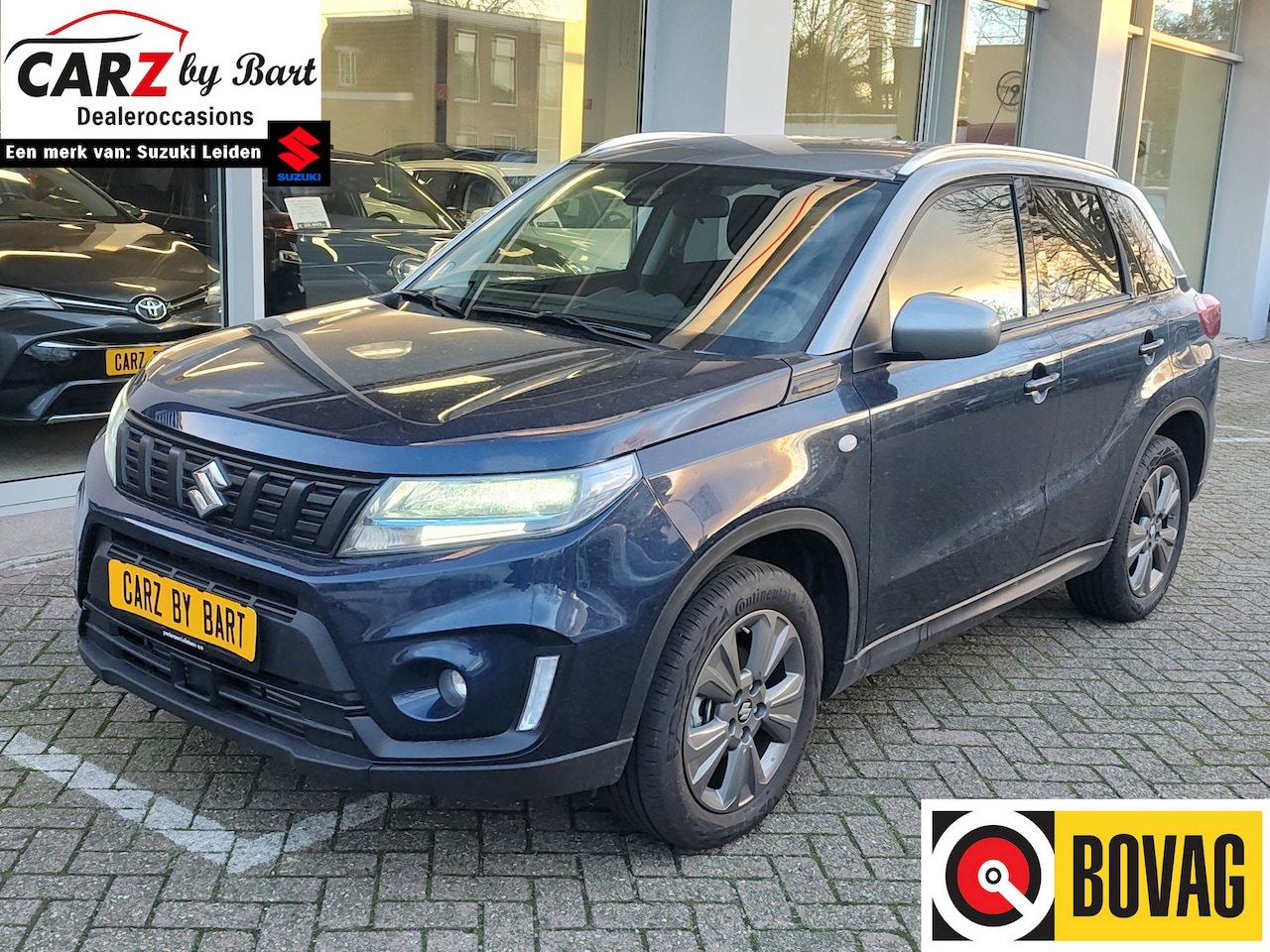 Suzuki Vitara - 1.4 BOOSTERJET SELECT RHINO SMART HYBRID LED | Navi | Dodehoek | Stoelverwarming | Camera - AutoWereld.nl