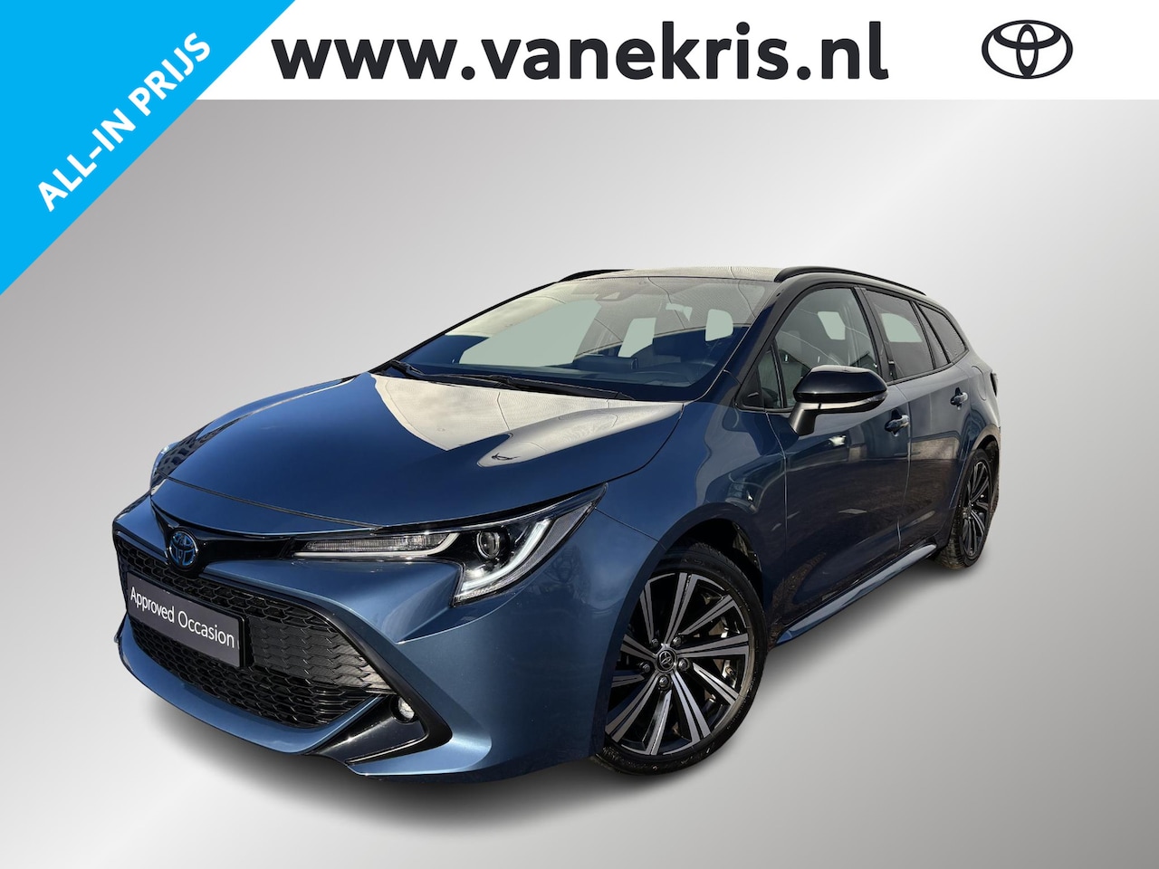 Toyota Corolla Touring Sports - 1.8 Hybrid Dynamic Limited, Electrische achterklep , Stuurverwarming, Apple carplay, Andro - AutoWereld.nl