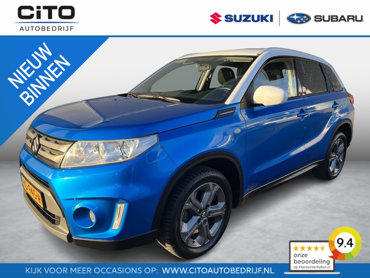 Suzuki Vitara - 1.6 Exclusive | Trekhaak | Navi | All seasonbanden | Dealer onderhouden!! - AutoWereld.nl