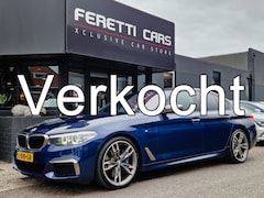 BMW 5-serie - M550i XDRIVE HIGH-PERFORMENCE 463PK AUT8 PANODAK 20 INCH-LMV M-LEDER NAVI CAMERA LED PDC