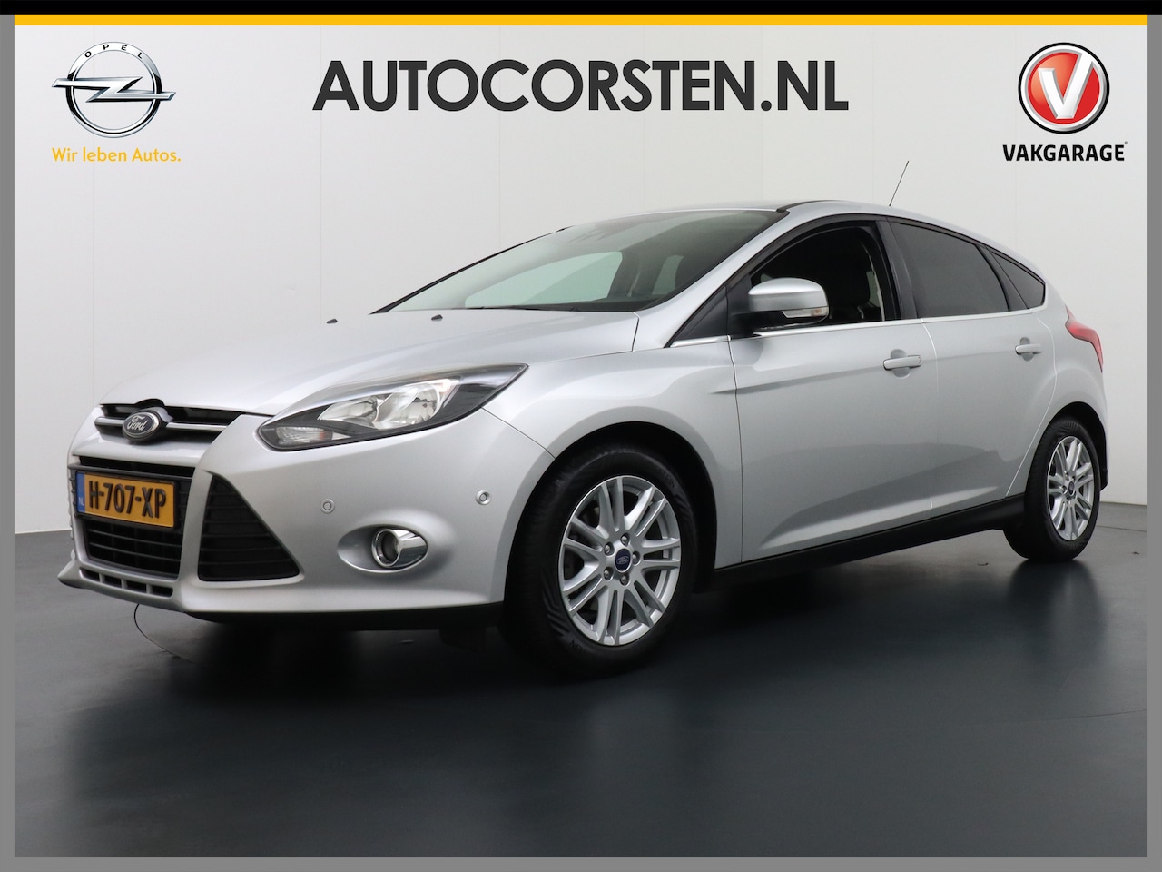 Ford Focus - T101PK Trekhaak Camera Stoelverwarming Navi Ecc Voorruitverwarming Pdc Lmv 16" Sony-Sounds - AutoWereld.nl