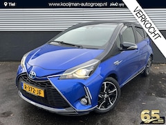 Toyota Yaris - 1.5 Hybrid Bi-Tone CVT-Automaat Navigatie, Privacy glass, Smart Key, 16" LMV, Achteruitrij