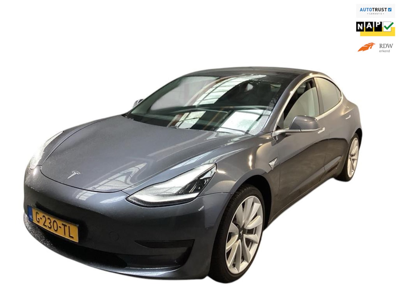 Tesla Model 3 - Standard RWD Plus 60 kWh NAP NL BTW Lage Km.Stand Camera - AutoWereld.nl