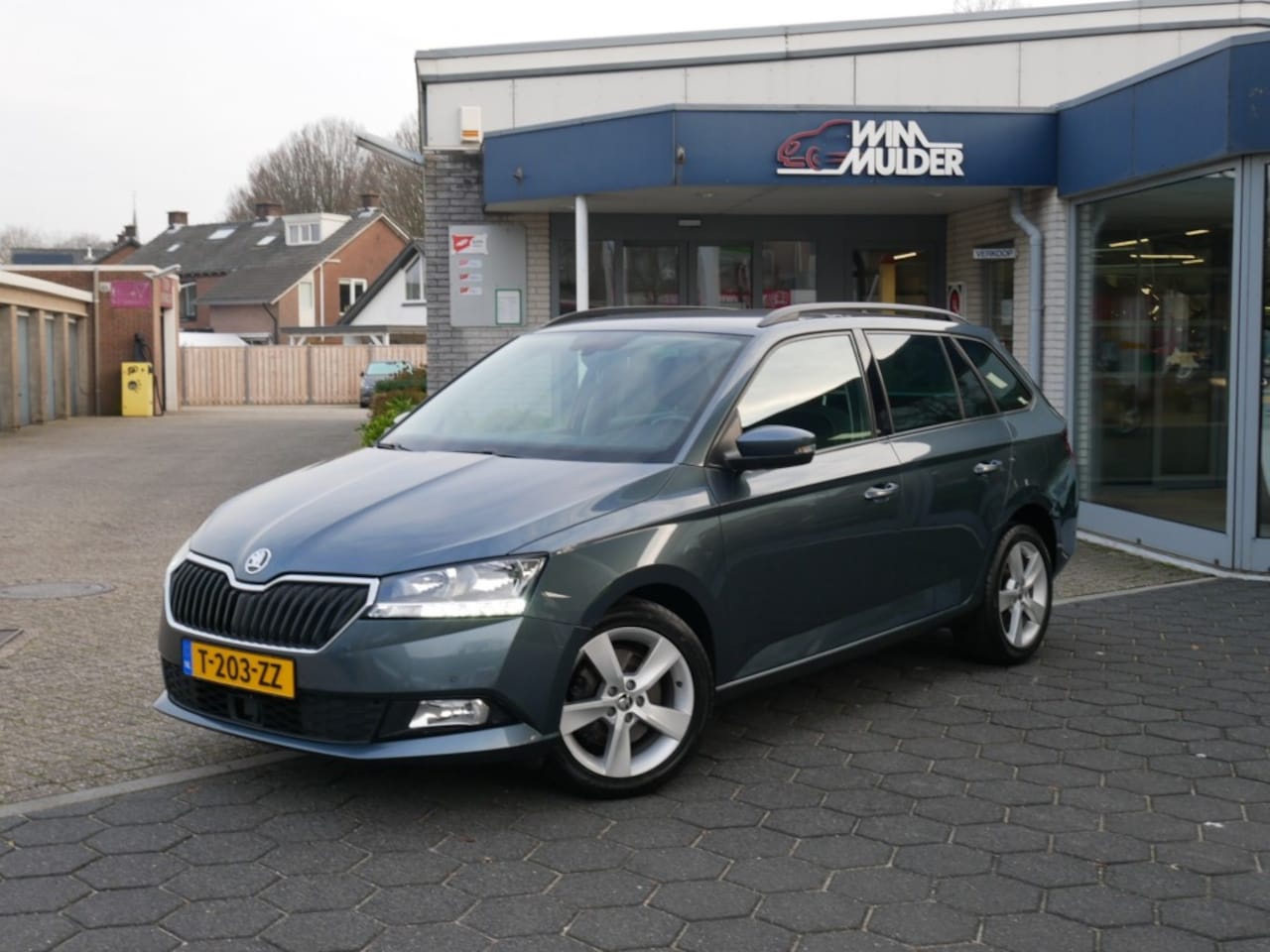 Skoda Fabia Combi - 1.0 TSI BUS. EDITION  **Airco//Navi//Lm ** - AutoWereld.nl