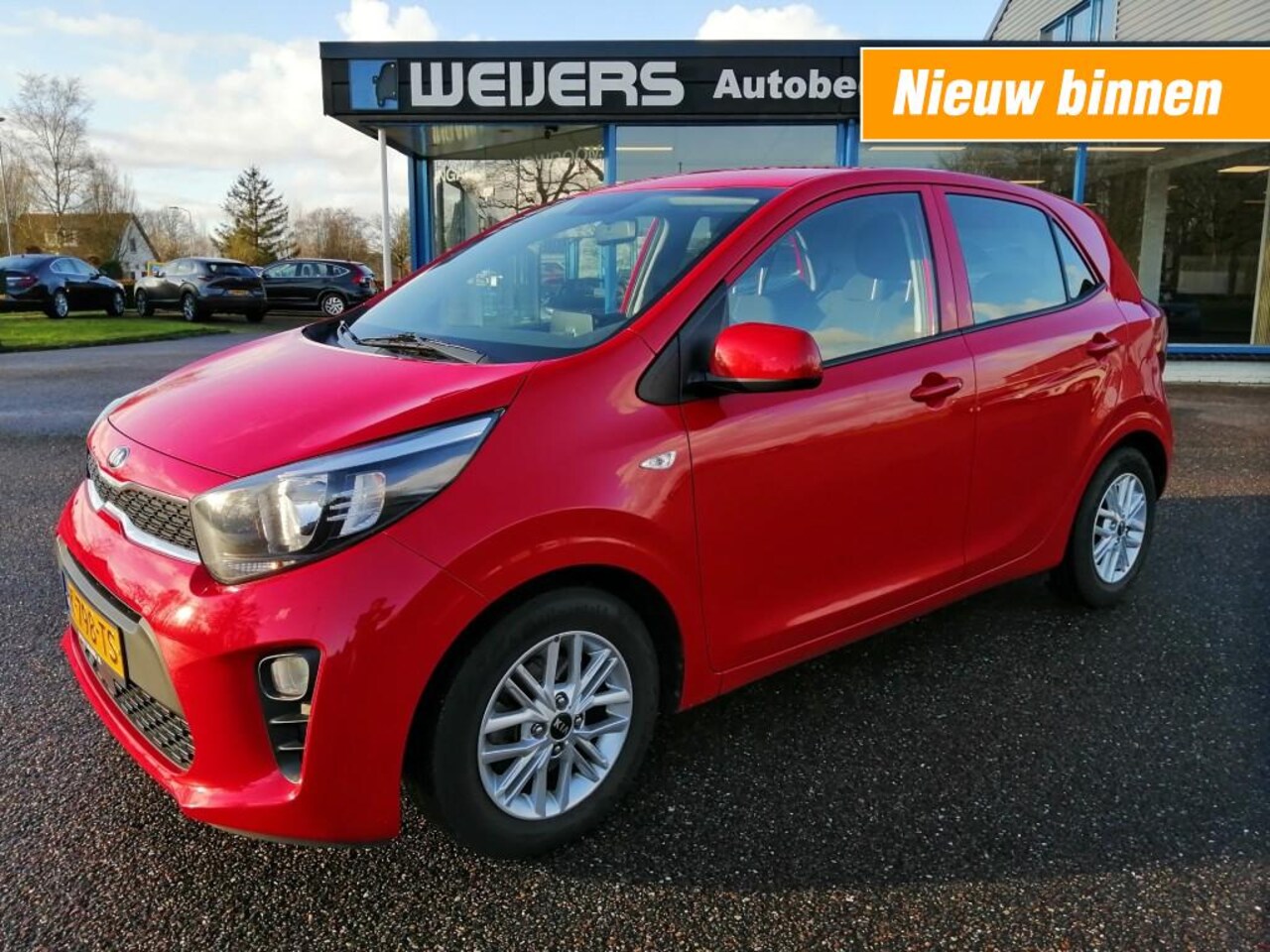 Kia Picanto - 1.0 DynamicLine, Airco, Apple/Android, Cruise, Camera, Lichtmeta - AutoWereld.nl