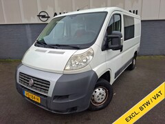 Fiat Ducato - 2.0D 28 Dubbele Cabine 5 Persoons KH1 Trekhaak Lat om Lat betimmering Tussenwand Betonplex