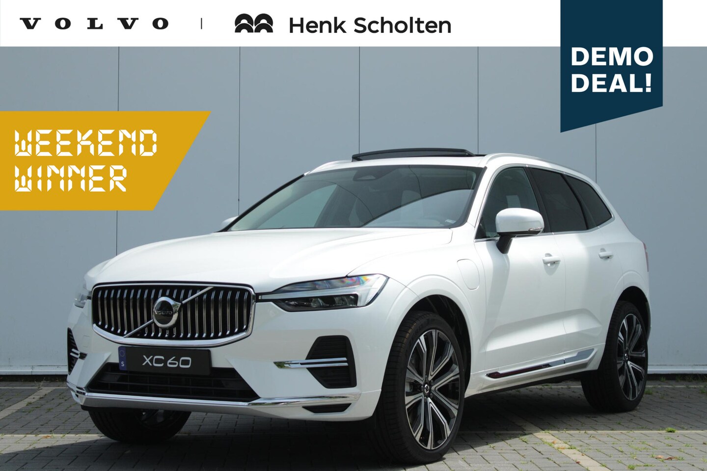 Volvo XC60 - Recharge T6 AUT8 AWD Essential Edition Bright, Adaptieve Cruise Control met Pilot Assist, - AutoWereld.nl