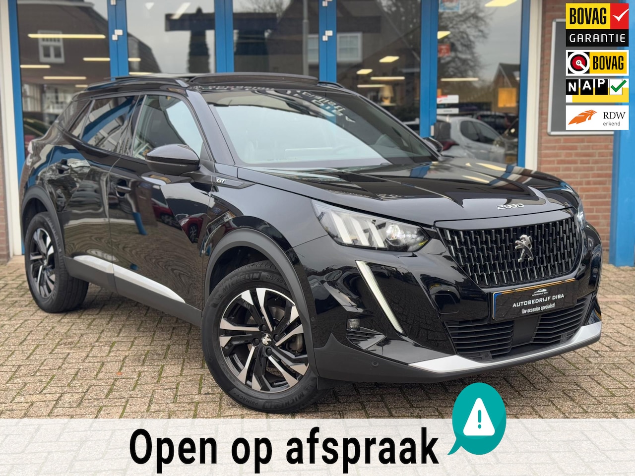 Peugeot 2008 - 1.2 PureTech GT 2021 AUT PANO NAVI CAMERA BTW! - AutoWereld.nl