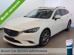 Mazda 6 Sportbreak - 2.5 SkyActiv-G 192 GT-M | Schuifdak | Stoel-/Stuurverwarming | Navi | Camera | Leer | El.s