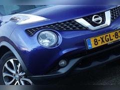 Nissan Juke - 1.2 DIG-T S/S Tekna | Ink Blue | Schuif-/Opendak/Leder/NAV/LED - Gaaf