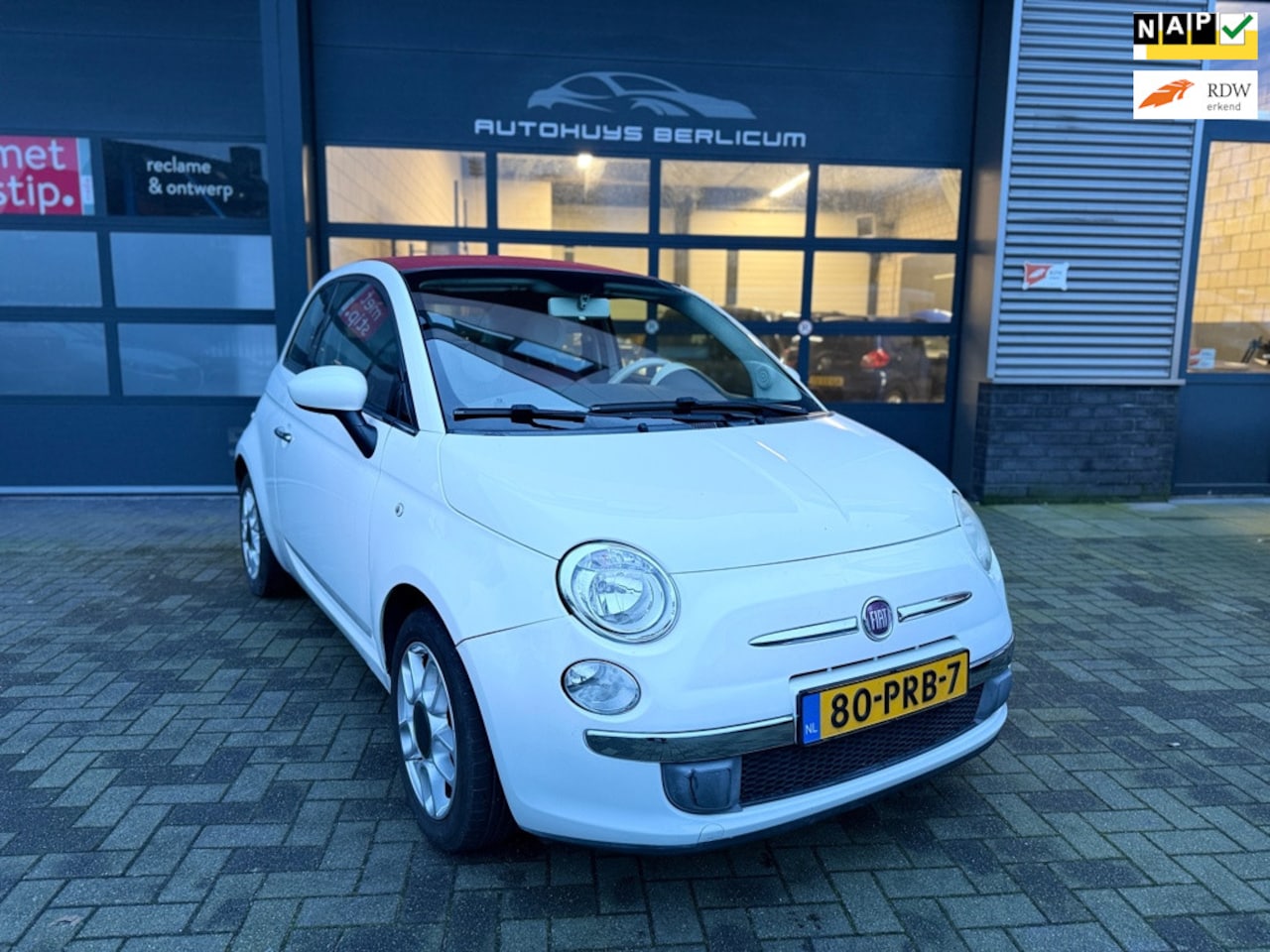 Fiat 500 C - 1.2 Lounge | NAP | AUTOMAAT | UNIEK LAGE KM! | CABRIO | Nieuwe APK - AutoWereld.nl