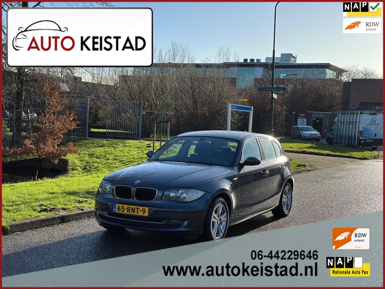 BMW 1-serie - 116i 5-DEURS CLIMA/BOORDCOMPUTER/PARKEER SENSOR! - AutoWereld.nl