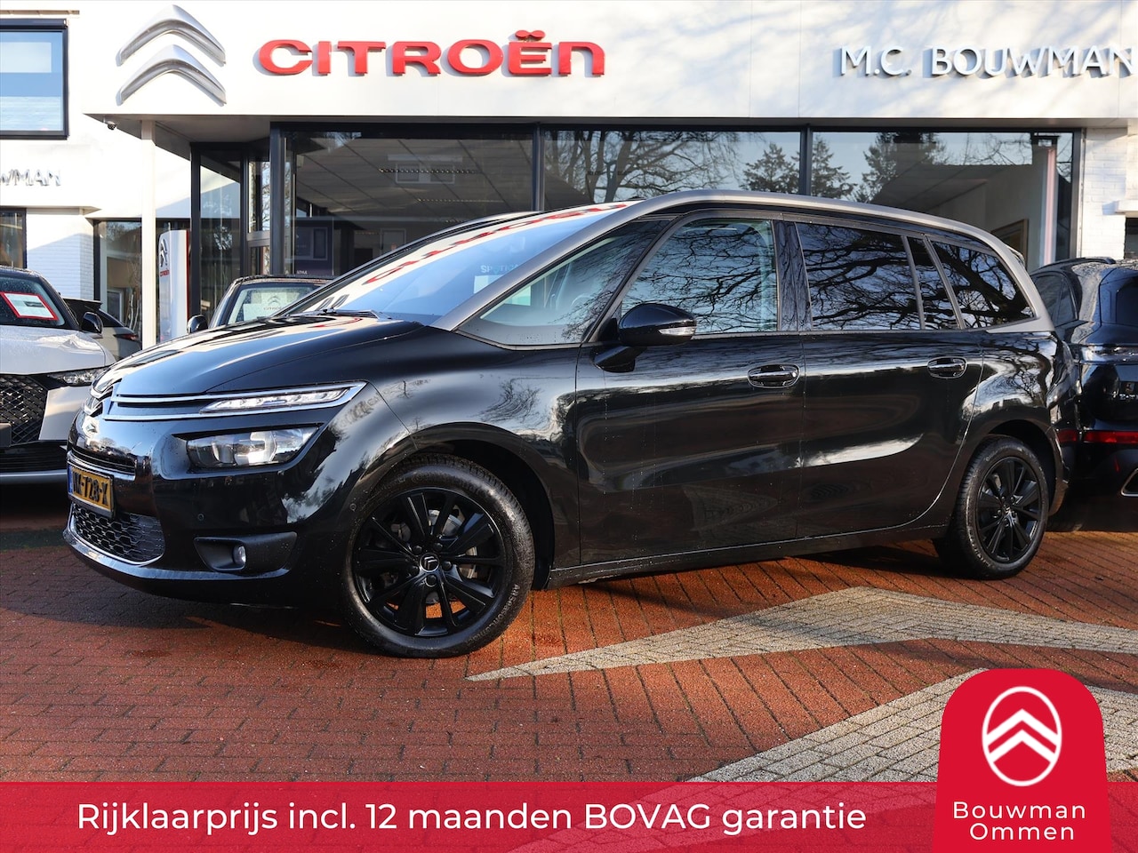 Citroën Grand C4 Picasso - 1.6 BlueHDi 120PK S&S EAT6 Automaat Business 7 pers., Rijklaarprijs | Navigatie | Trekhaak - AutoWereld.nl