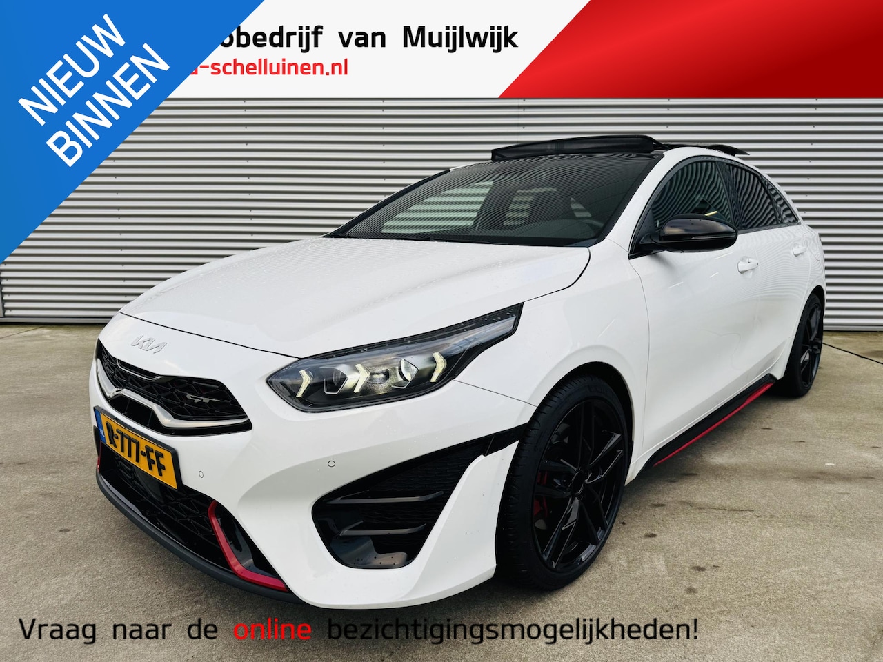 Kia Pro cee'd - 1.6 T-GDi GT 205pk NL-auto Full options | Trekhaak | Panoramadak | Origineel NL-Dealerauto - AutoWereld.nl