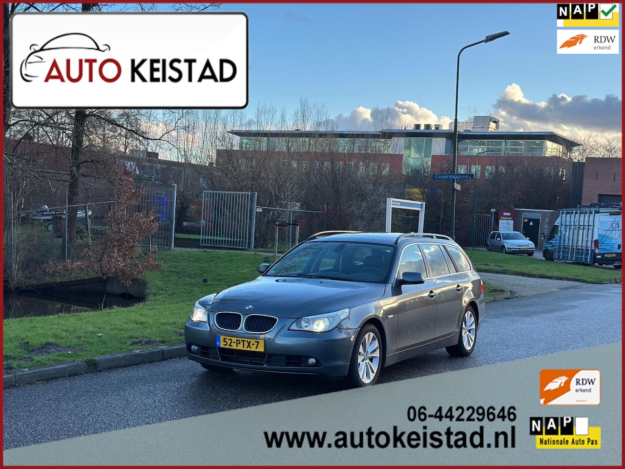 BMW 5-serie Touring - 525i EXECUTIVE AUTOMAAT PANORAMA/XENON/CLIMA! YOUNGTIMER! - AutoWereld.nl