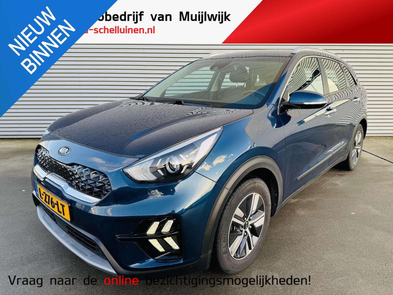 Kia Niro - 1.6 GDi Hybrid DynamicLine Trekhaak | Dealerauto | Navi | Clima | Cruise - AutoWereld.nl