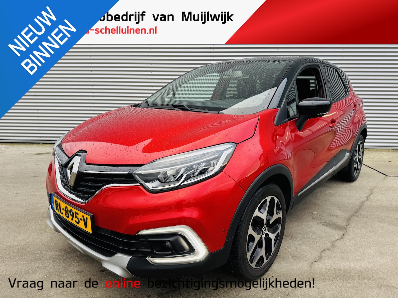 Renault Captur - 1.2 TCe Edition One Automaat Trekhaak | Navi | Leder | Camera | Cruise | 32481 KM ! - AutoWereld.nl