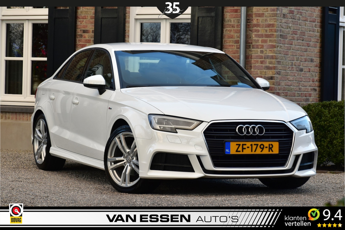 Audi A3 Limousine - 30 TFSI Sport S Line Edition Navi Led Sportstoelen 1e Eig. NL-Auto! - AutoWereld.nl