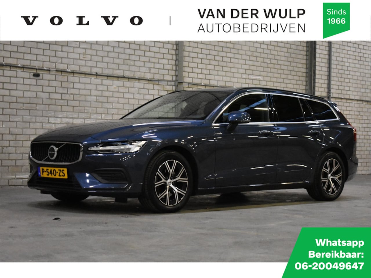 Volvo V60 - B4 197pk Core Bright | Leder | Trekhaak | Park Assist & Driver S - AutoWereld.nl