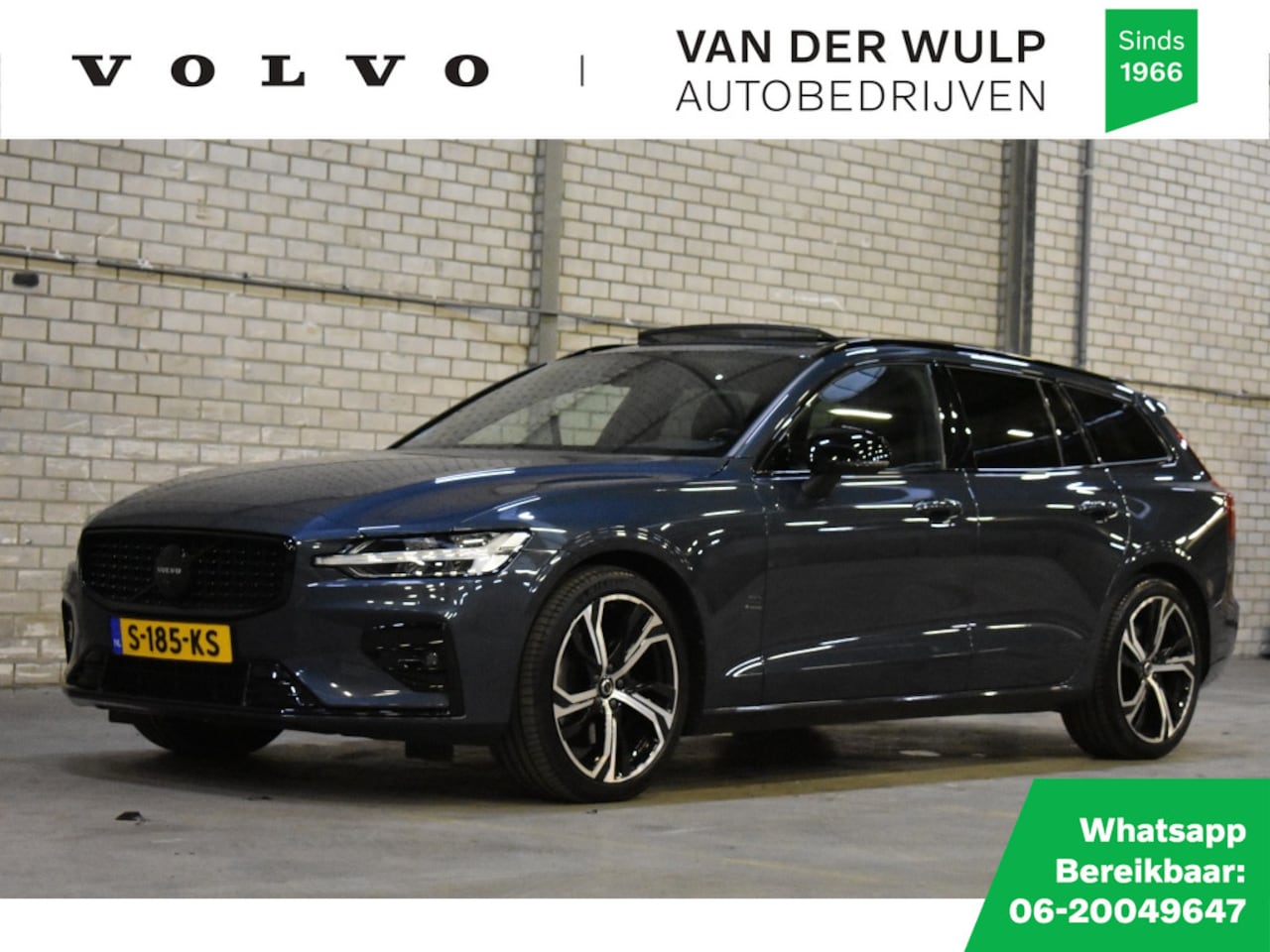 Volvo V60 - B4 197pk Ultimate Dark | 19'' | Schuifdak | Trekhaak | 360 | Get - AutoWereld.nl