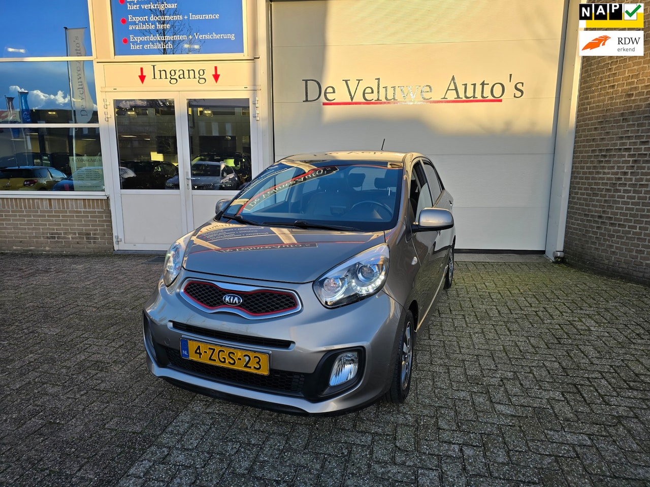 Kia Picanto - 1.0 CVVT X-treme leder trekhaak navigatie nap - AutoWereld.nl