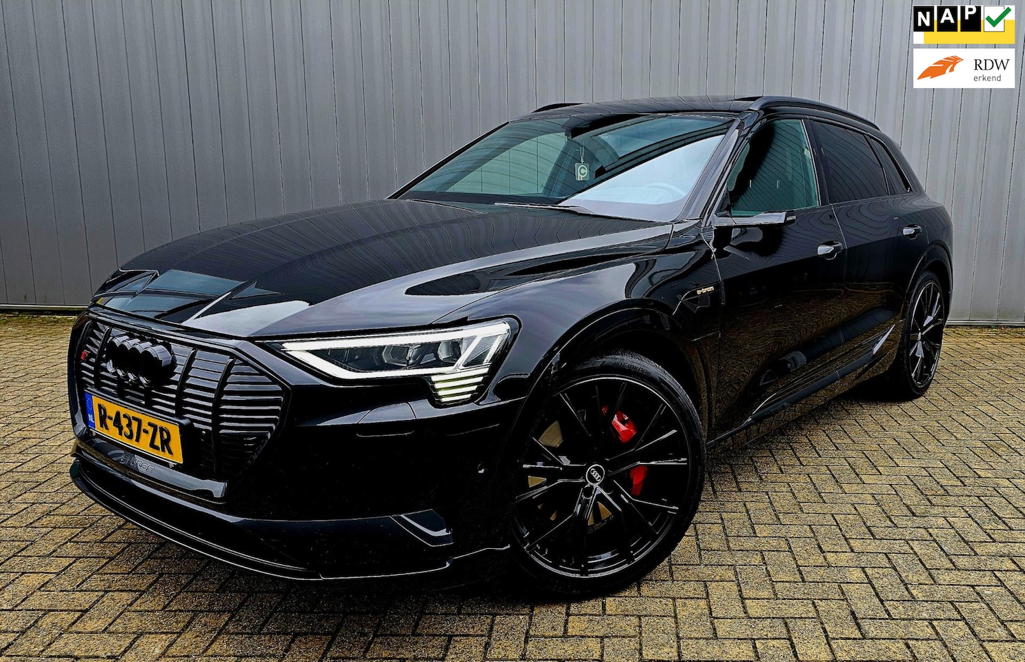 Audi e-tron - 55 quattro S -Line .Black Ed.Pano.B.O.Etc Full Opties - AutoWereld.nl