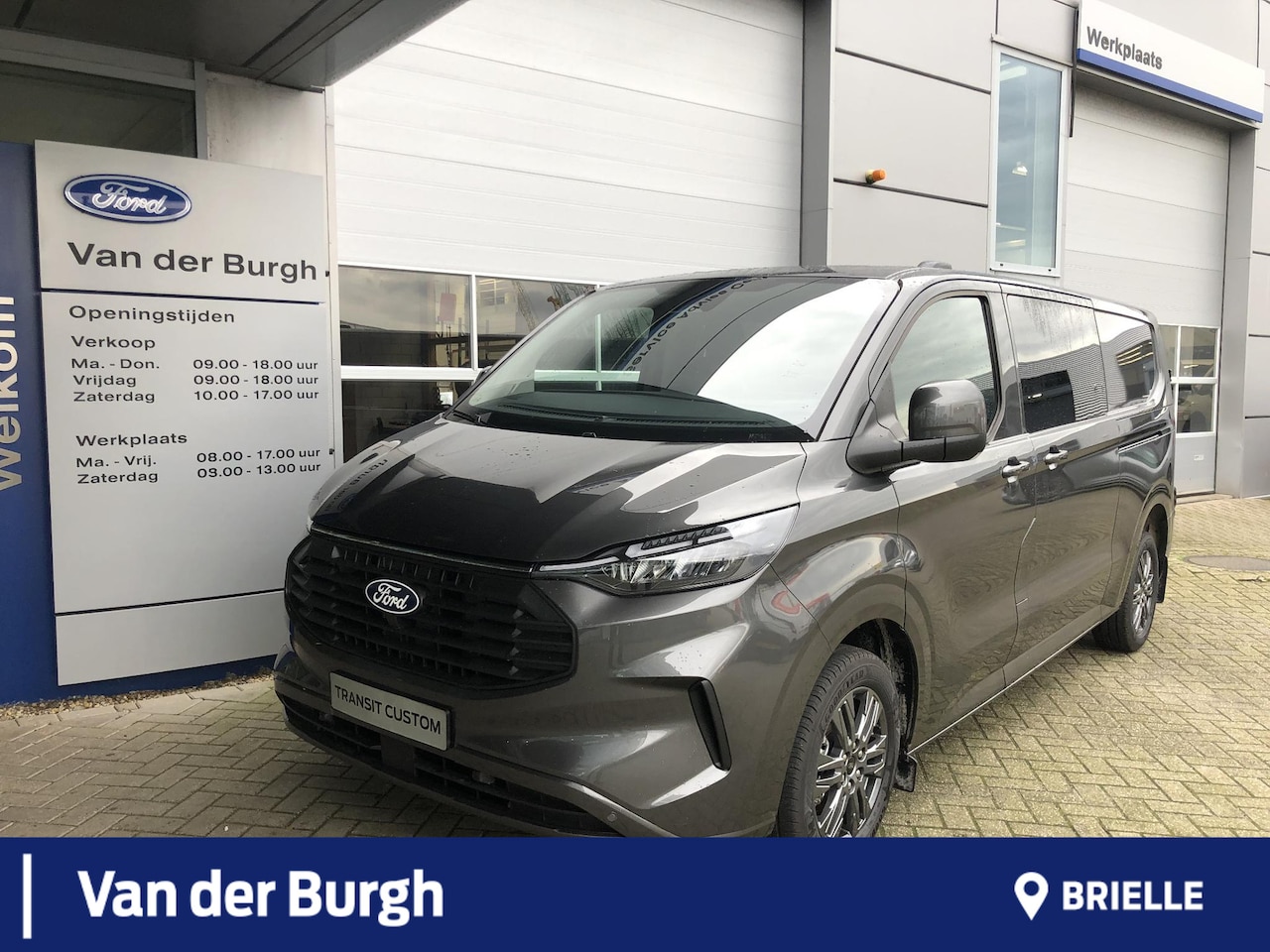 Ford Transit Custom - 300 2.0 TDCI L2H1 Limited DC 300 2.0 TDCI L2H1 Limited DC BPM Vrij - AutoWereld.nl