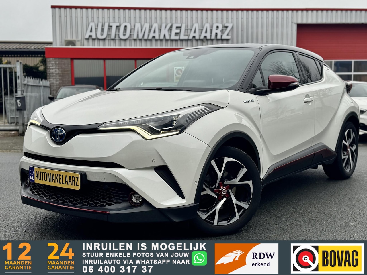 Toyota C-HR - 1.8 Hybrid Dynamic Bi-tone | UNIEK EXEMPLAAR - AutoWereld.nl