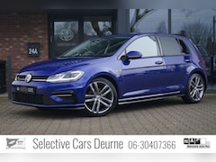 Volkswagen Golf - 7.5 TSI R-line , Lapiz blauw, Massage, Keyless, LED, Navi,