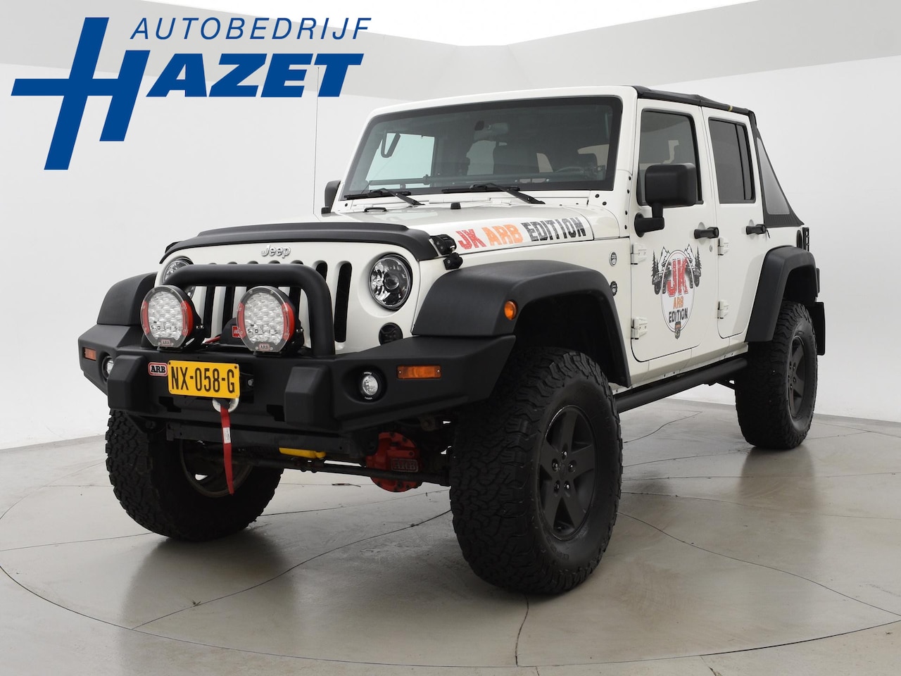 Jeep Wrangler - JK 3.8 AUT. OFFROAD EXPERIENCE ARB EDITION + AIRLOCKERS / FRONTLIER / LED - AutoWereld.nl