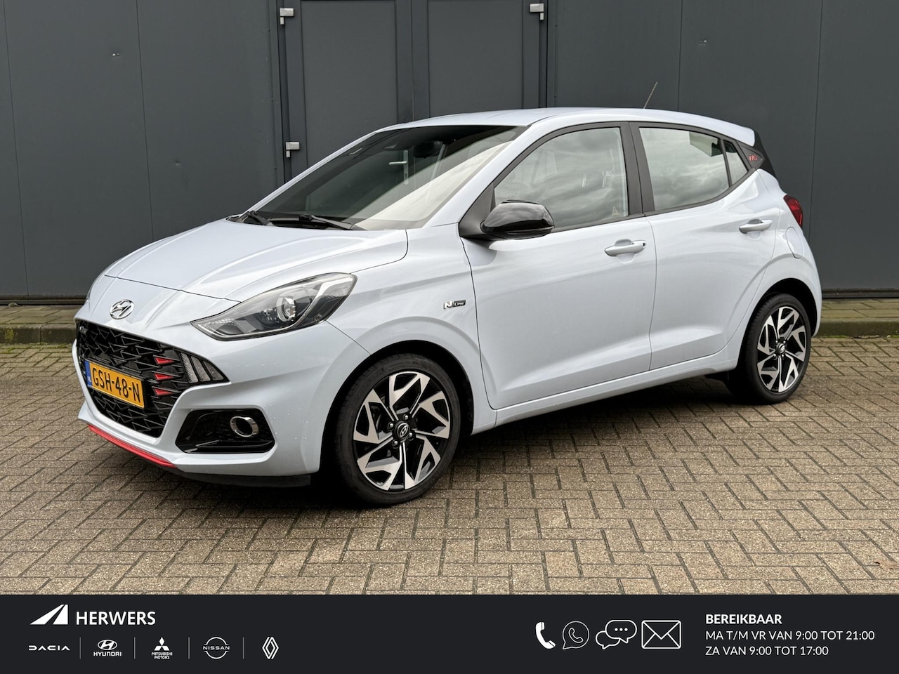 Hyundai i10 - 1.0 T-GDI N Line 5-zits / 100 pk / Cruise Control / Airco / Bluetooth / DAB / Navigatie vi - AutoWereld.nl