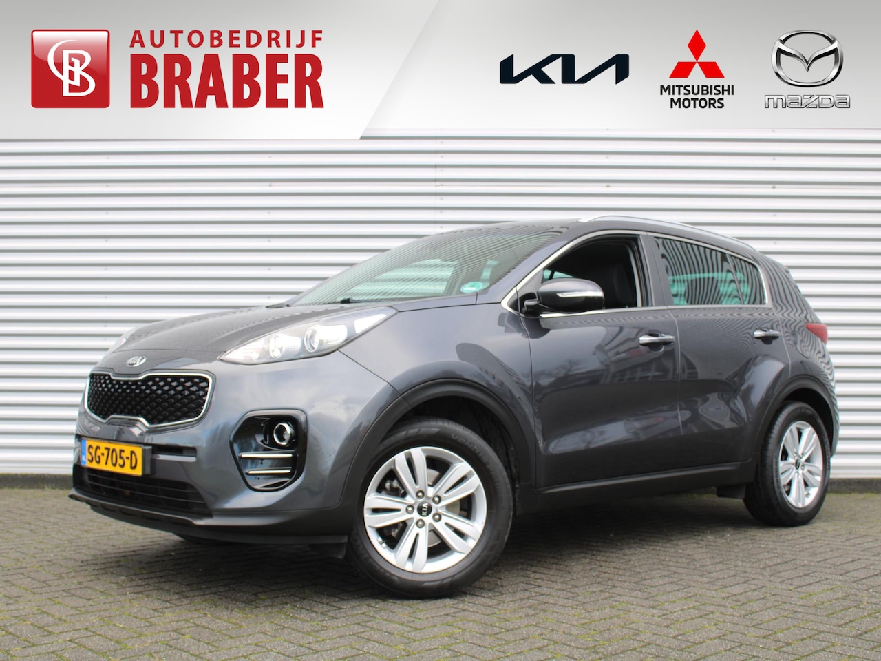 Kia Sportage - 1.6 GDI DynamicLine | 17" LM | Airco | Camera | Cruise | Navi | - AutoWereld.nl