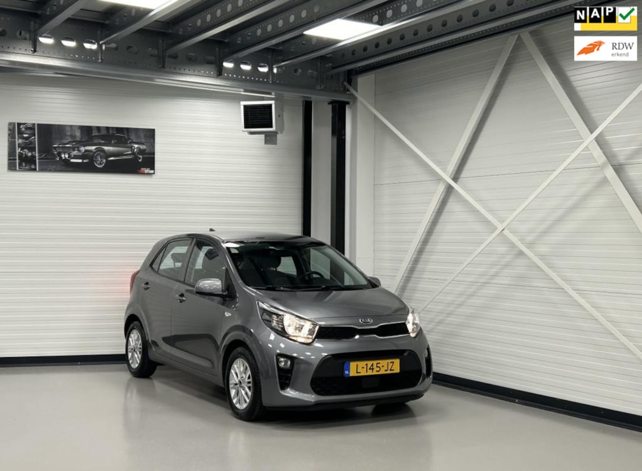 Kia Picanto - 1.0 DPi Dynamic Line CruiseControl/MultiMedia/Camera/Bluetooth/Elektrisch-pakket - AutoWereld.nl