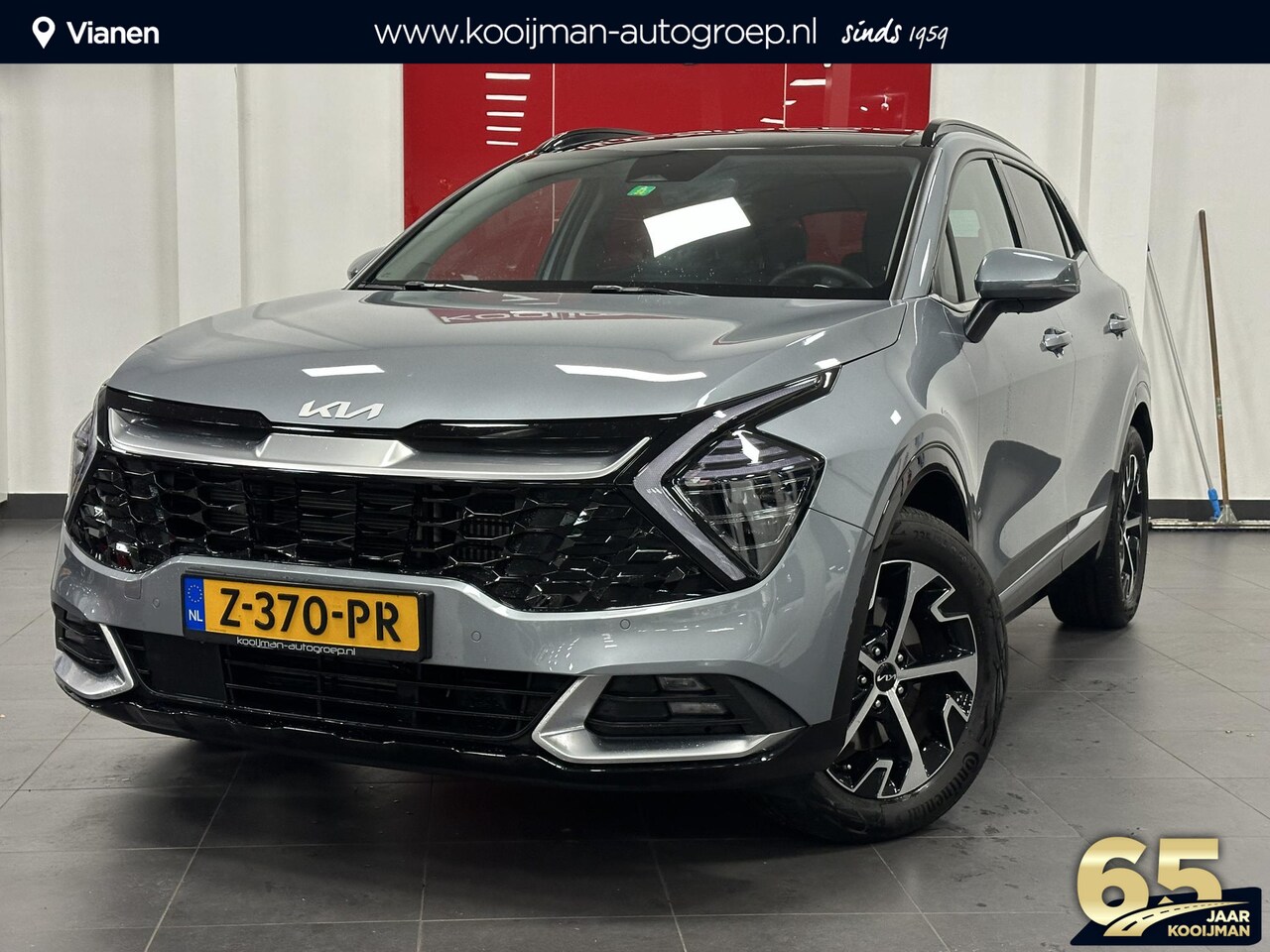 Kia Sportage - 1.6 T-GDi Hybrid DynamicPlusLine PANO, CARPLAY, STOEL/STUURVERWARMING, SLECHTS 19.308KM! - AutoWereld.nl