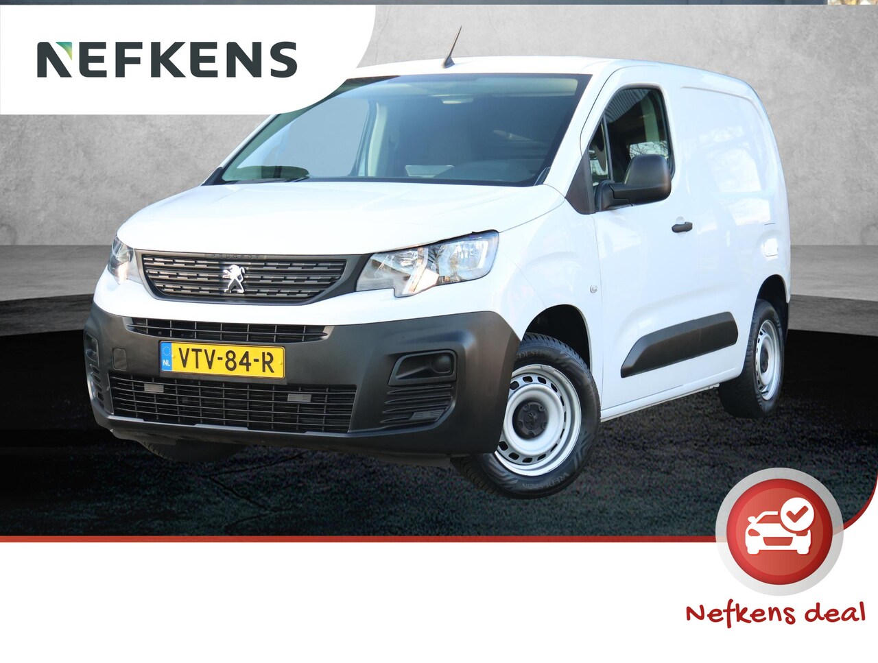 Peugeot Partner - 1.5 BlueHDi 100PK S&S L1 (1ste eig.|Airco|PDC|AppleCarplay|Cruise|Betimmering) - AutoWereld.nl