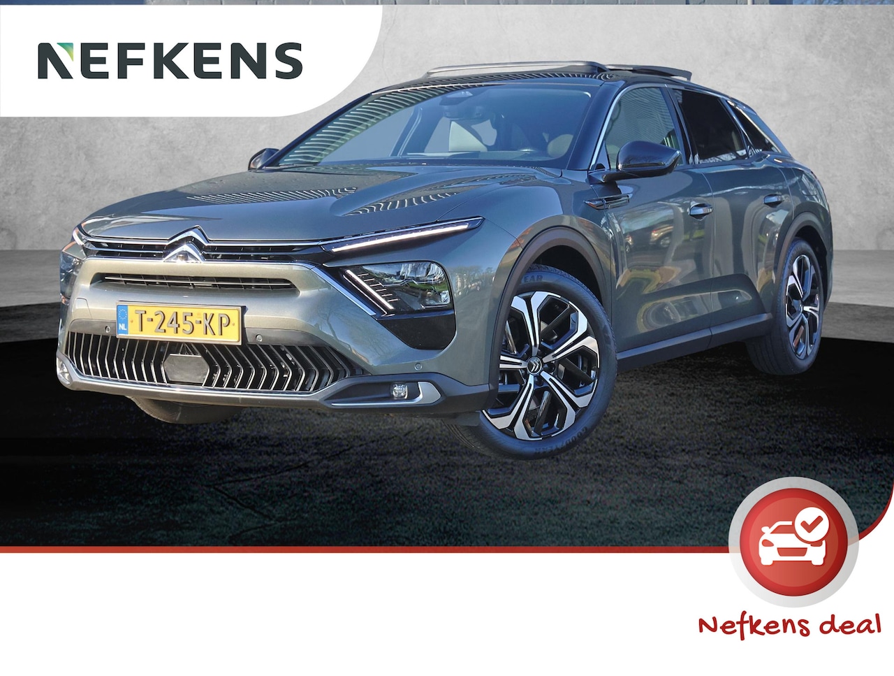 Citroën C5 X - 1.6 Plug-in Hybrid Shine (Goed Onderhouden!|19"LMV|LUXE Leder|Adaptieve Cruise|Virtuele Co - AutoWereld.nl