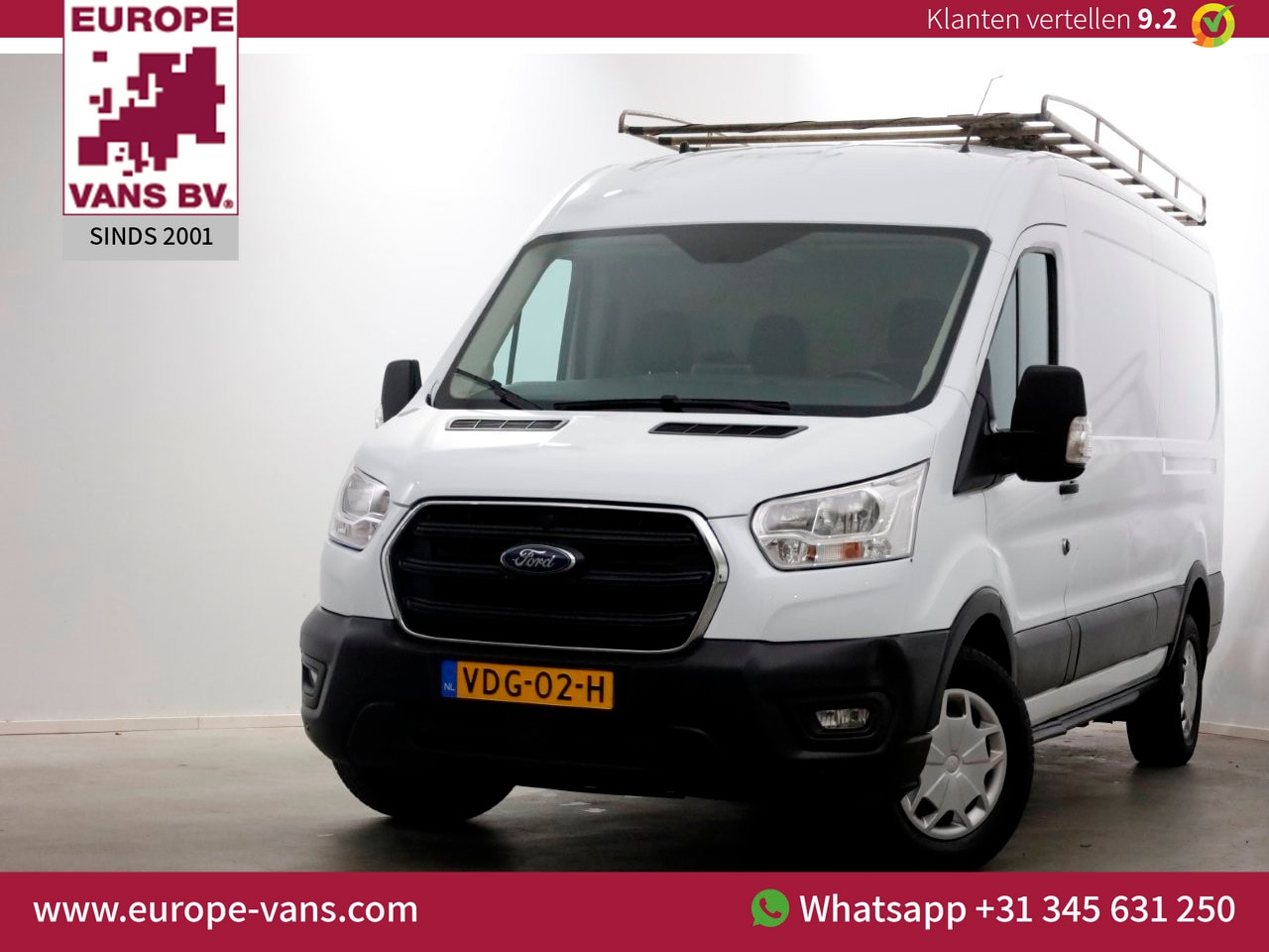 Ford Transit - 350 2.0 TDCI 130pk Euro6 L3H2 Trend Airco/Navi 10-2019 - AutoWereld.nl