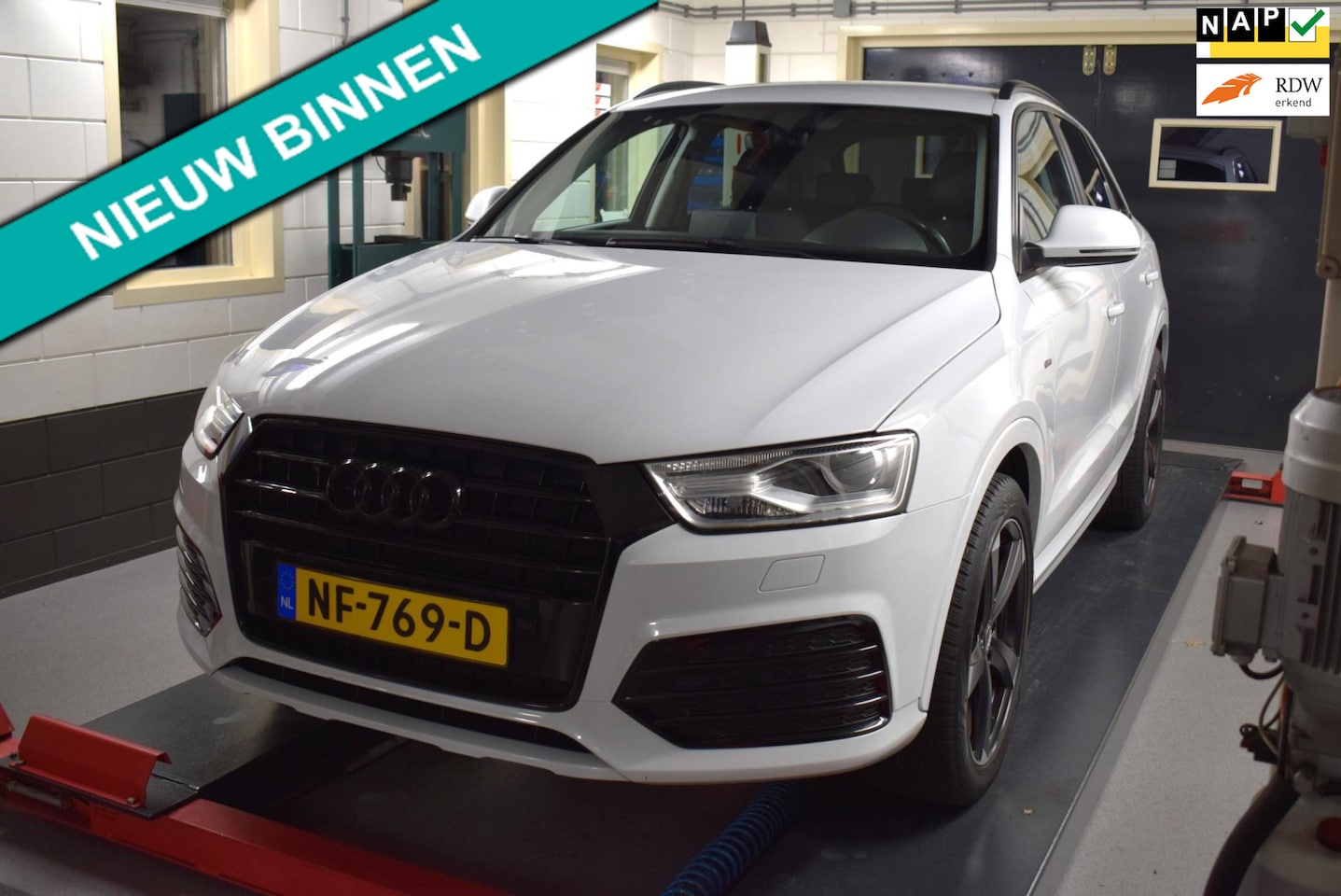 Audi Q3 - 1.4 TFSI 150PK CoD Adrenalin/S-LINE/AUTOM/ XENON/NAVI/CRUISE/AIRCO-ECC 2 ZONES/PDC/BLUETOO - AutoWereld.nl