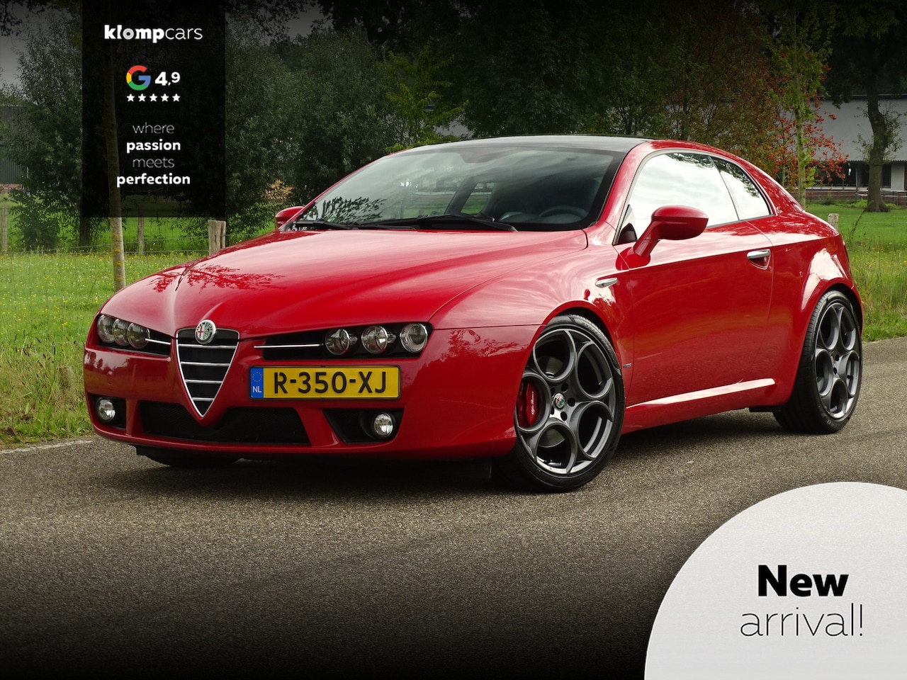 Alfa Romeo Brera - 3.2 JTS Q2 Uniek! 19 inch | Xenon | Sportst | Carplay | Youngtimer* - AutoWereld.nl