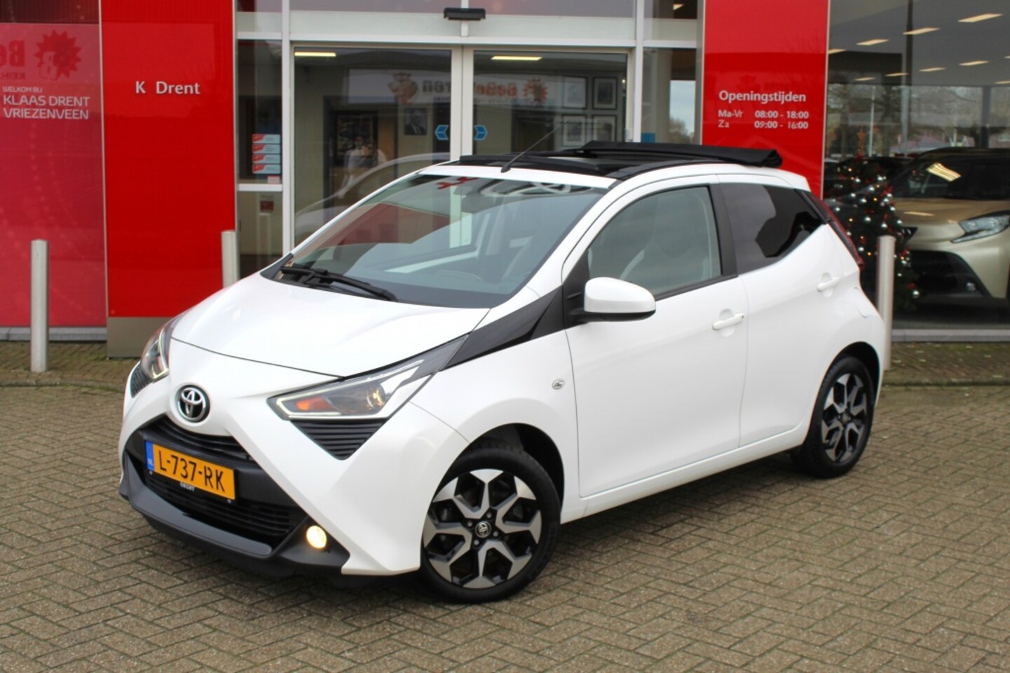 Toyota Aygo - 1.0 VVT-i x-joy cabrio | El. Vouwdak | Android Auto, Apple Carpl - AutoWereld.nl