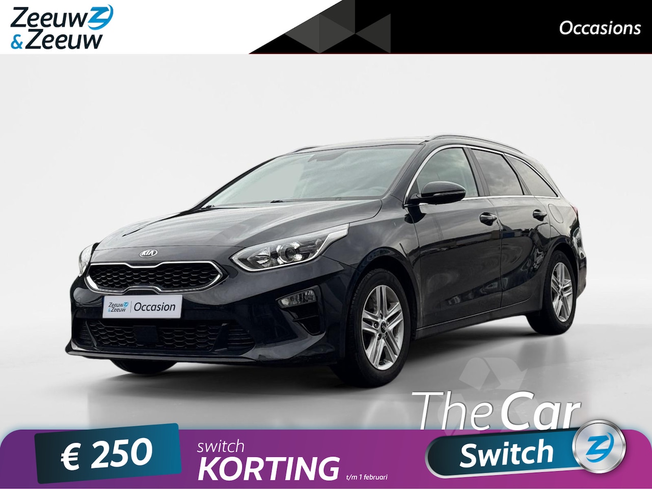 Kia Cee'd Sportswagon - Ceed 1.0 T-GDi DynamicPlusLine | Climate control | Cruise control - AutoWereld.nl